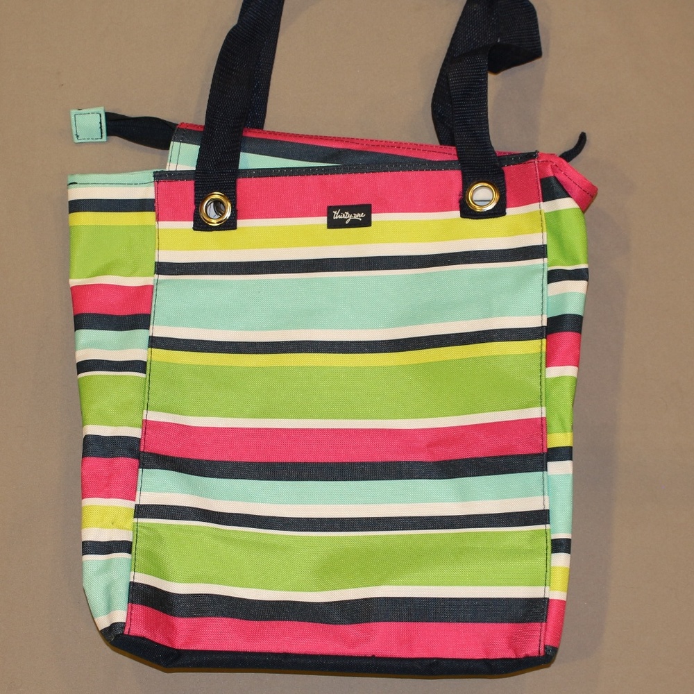 EUC Thirty-One Tall Organizing Tote - Preppy Pop